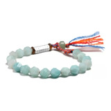 Pulsera Tibetana Modelo Amazonita Natural Hombre Mujer