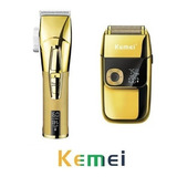 Máquina De Cortar Cabelo Km 5096 Shaver Profissional Km 2028