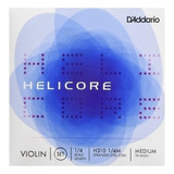 Encordado Violin Daddario Helicore H310 1/4m Medium