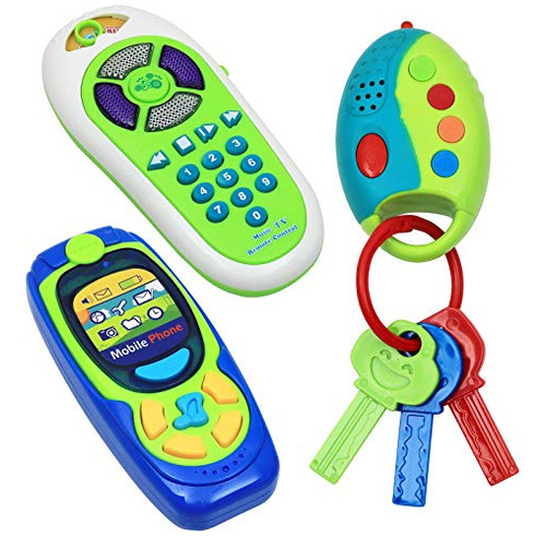 K N' Play Juego De 3 Accesorios Para Teléfono Celular, C