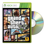 Gta Grand Theft Auto V  Standard Edition  Xbox 360 Físico