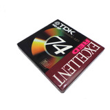 Digital Audio Minidisc Sp 74 Tdk Excel Red Lacrado No Estado