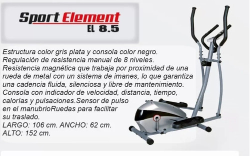 Escalador Elíptico Sport Element El8.5