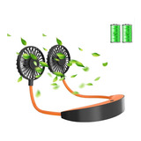 Ventilador De Refrigeración Portátil Naranja Recargable, Ven