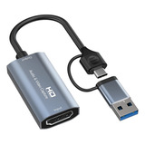 Tarjeta De Captura De Video Hdmi, Dispositivo De Captura De