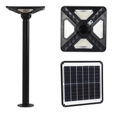 Lamparas Solares Led Exterior Punta De Poste Suburbana 200w