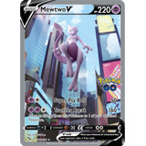 Mewtwo V Alternativo Pokémon Tcg Carta Original 