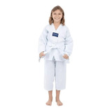 Kimono Torah Dobok Taekwondo Reforçado Infantil Branco