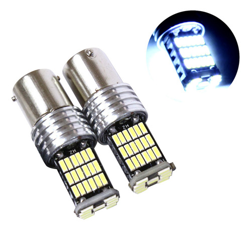 Foco De Led 1156 45smd 12v-24v Blanco Fijo/strobo Ds