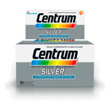 Multivitaminico Mineral Silver 30u Centrum Sabor Sin Sabor