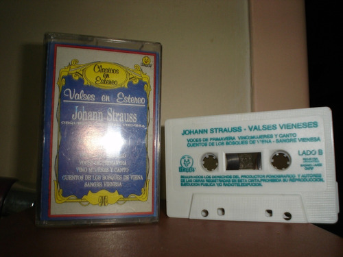 Cassette Johann Struss Valses Original Figaro