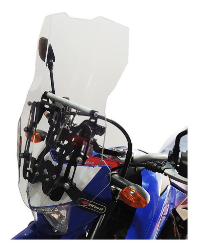 Parabrisa Pferd Kit Savage Yamaha Xtz 250 Cristal Moto Delta