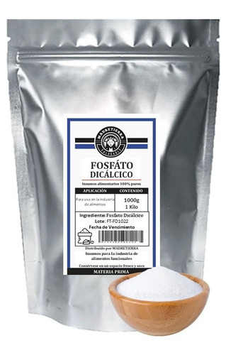 Fosfato Bicálcico En Polvo X1000gr - Kg a $24346