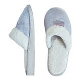 Pantuflas Mujer Abrigo Sintético Jersey T 35 Al 40 4020