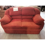 Sillón Love Seat Color Naranja Muy Cómodo 