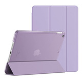 Funda iPad Mini 6 Pen Holder Auto Wake Smart Light Purple