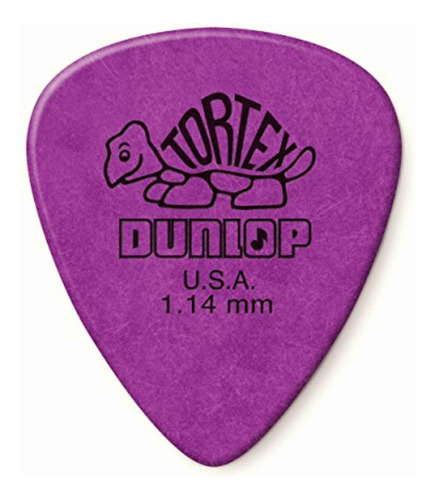 Jim Dunlop Tortex Standard 1.14mm Purple Guitar Picks-36