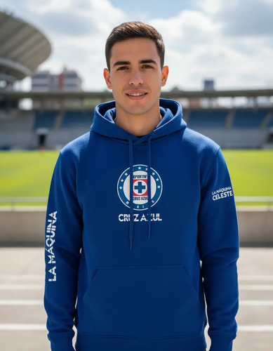 Sudadera Con Diseño Estampado Cruz Azul La Máquina V2
