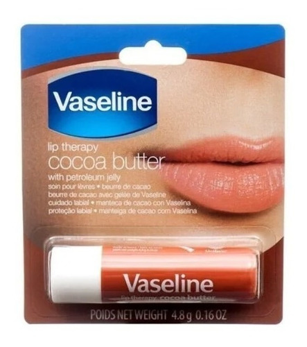 Vaselina Balsamo Para Labios Lip Therapy Cocoa Butter