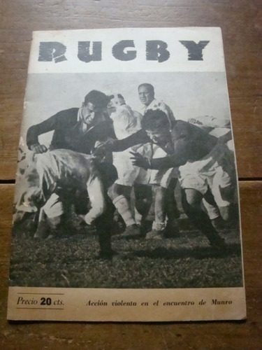 Revista Rugby N° 25 12 De Mayo De 1944