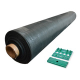 Promo: Cubre Cerco Verde/o 1,50x25m + 50 Broches P/colocar