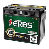 Bateria Erbs 12v 6h Erx 6bs Cg Titan Biz Nxr Bros Fan Xre300
