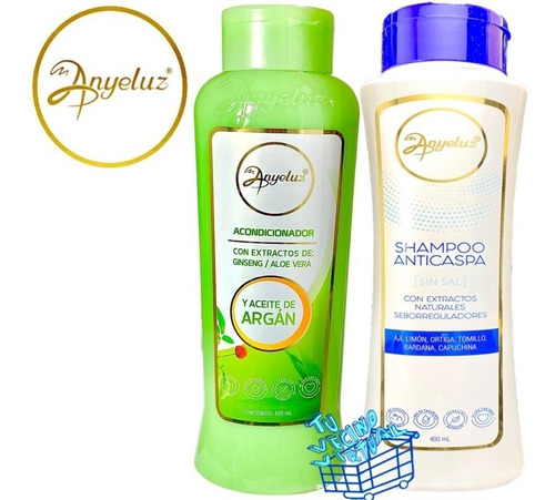 Shampoo Anticaspa + Aco Anyeluz - mL a $75