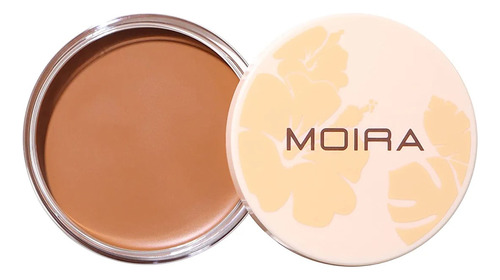 Base De Maquillaje En Polvo Moira Stay Golden Bronceador En Crema Cream Bronzer Tono 02 Medium - 20g