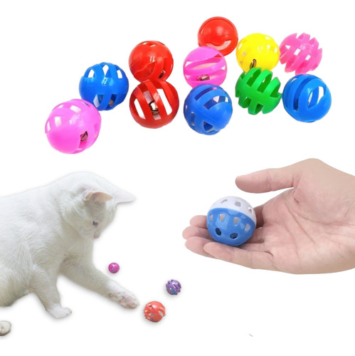 Pelotas De Juguete Para Gato, Juguete Interactivo 8pcs Gatos