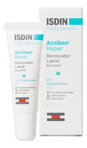 Isdin Acniben Teen Skin Reparador De Labios X 10ml