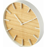 Yamazaki Home Reloj De Pared Rin  Decoración Moderna De