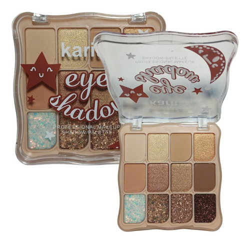 Paleta Sombras Tonos Nude Elgan - g a $1490