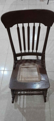 Sillon De Madera Tejido , Estilo  Colonial 