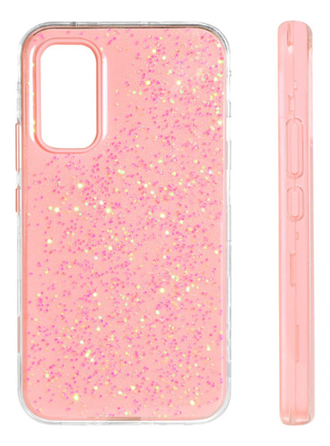 Funda Para Samsung Uso Rudo 3 En 1 Mujer Brillos