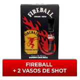 Fireball 750cc+ 2 Vasos De Shot