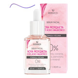 Serum Facial De Rosa Mosqueta Ácido Hialurônico Vegano 