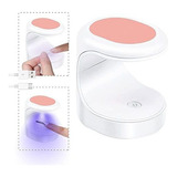 Mini Luz Ultravioleta Para Uñas De Gel, Mini Lámpara Led P