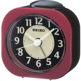 Reloj Despertador Seiko Qhe121r Color Rojo Casio Centro