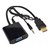 Adaptador Cable Convertidor Hdmi A Vag Con Audio Pasivo 