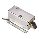 Cerradura Electrica 12v Chapa Cerrojo Electrico Candado Puerta Cajon Solenoide Piston Arduino