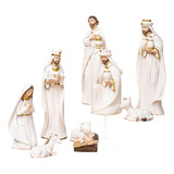 Set De Belenes En Miniatura, Navidad Del Nacimiento De Jesús