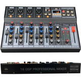 Consola Prodb 6 Canales Fx, Usb, Bluetooth Kt-p6/urdile