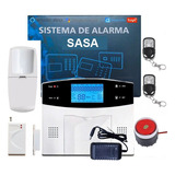 Kit Alarma Domiciliaria Inalambrica Gsm Wl Español Promocion