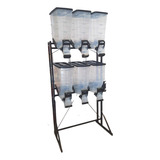 Dispenser Para Armazenamento Ração 6 X 40 Lt - Durapets