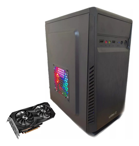 Pc Torre Gamer Cpu Core I3 7100 32 Ram T Video Rx 6600 8gb