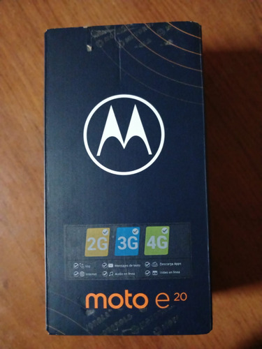 Motorola E20 32gb 2gb De Ram Color Azul Aqua