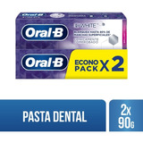 Pasta Dental Blanqueadora Oral-b 3d White Brilliant Packx2