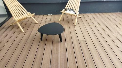  Deck De Pvc, Deck Sintético Wpc Timber / Teak