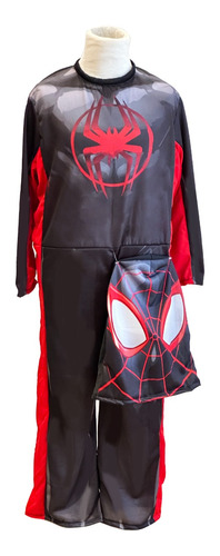 Disfraz Miles Morales Spiderman Hombre Araña 2023 Original