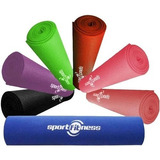 Colchoneta Yoga Mat Pilates 6mm Ejercicios Sport Fitness Gym Color Violeta